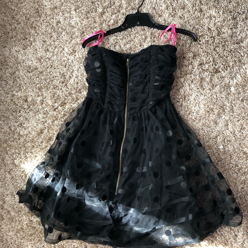 Fun strapless party dress from Betsey Johnson!